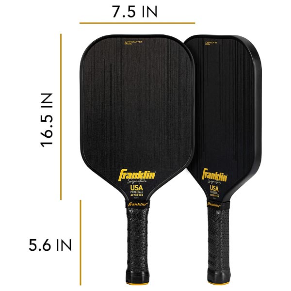 Pala de Pickleball Franklin Signature Carbon STK Review: Características