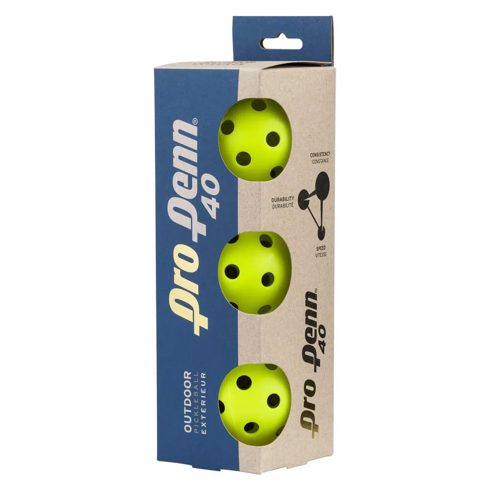 Pelotas de Pickleball Penn 40 Outdoor